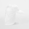 Kids' cap - MOD. B11b:White, 100% cotton, One Size